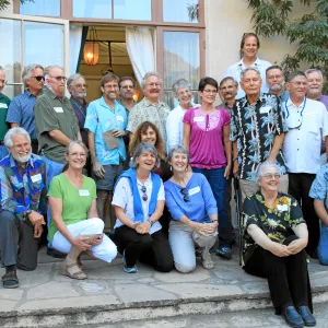 Party celebrating Bob Haller's 80th year