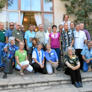 Party celebrating Bob Haller's 80th year