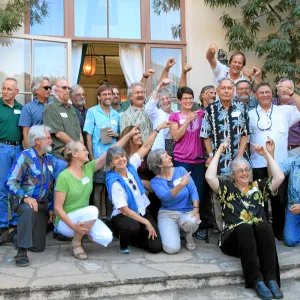 Party celebrating Bob Haller's 80th year