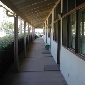 West side of North Wing Research Building