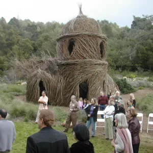 Construction of Toad Hall by Patrick Dougherty