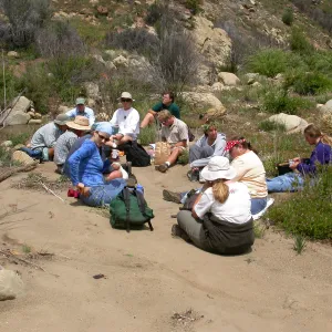 Staff Field trip lunch, Hwy 33, Derrydale Creek