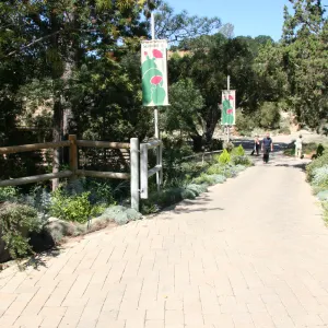 Visitor Entrance to the Garden