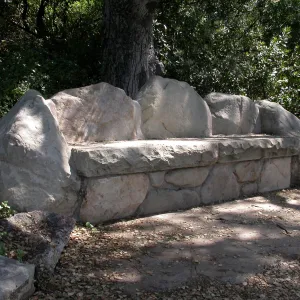 Wood Family Bench (Bench #61)