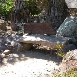 Pritzlaff Bench in Desert Section (Bench #19)