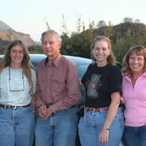 SBBG staff, fall color field trip with Bob Haller