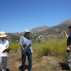 RAWS site review on SBBG Tipton Ridge