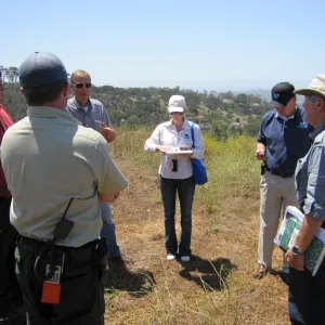 RAWS site review on SBBG Tipton Ridge