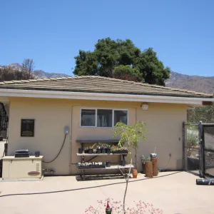 Hort Unit, after the Jesusita Fire