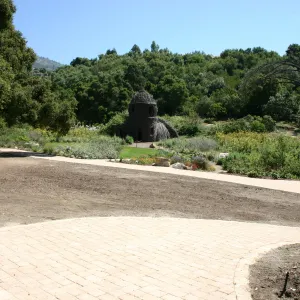 new pavered walkway along the Meadow, Toad Hall