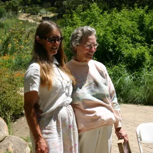 Sally Isaacson and Avis Keedy, Docent Graduation, 2006