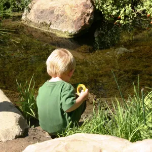 Discovery Garden, child
