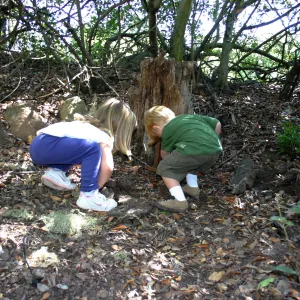 Discovery Garden, children