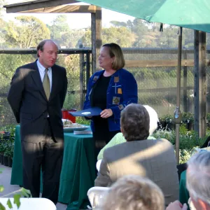 Dedication event, Pritzlaff fund for plant conservation
