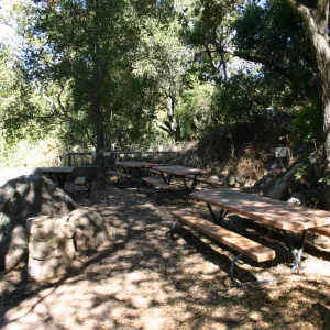 Picnic Area along the Campbell Trail, SBBG event location