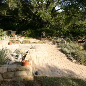 Home Demonstration patio, SBBG event location