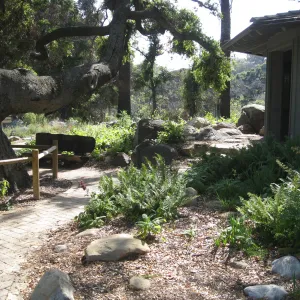 One year after Jesusita Fire. Info Kiosk