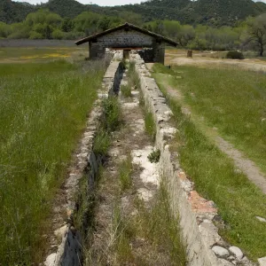 Mission San Antonio, Fort Hunter Liggett, SBBG Research and Conservation staff field trip, 2006