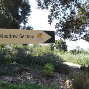 Meadow Section sign