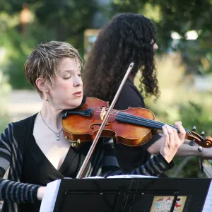 musicians, Rose and Nightingale concert in the Garden event