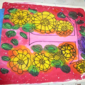 Children’s Native Plant Alphabet Mural Workshop with Art Teacher Laura Denny