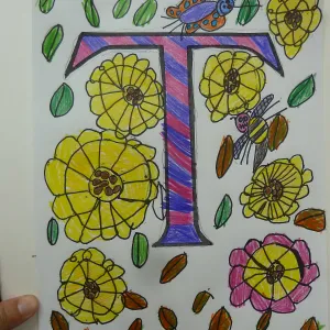 Children’s Native Plant Alphabet Mural Workshop with Art Teacher Laura Denny