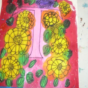 Children’s Native Plant Alphabet Mural Workshop with Art Teacher Laura Denny