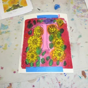 Children’s Native Plant Alphabet Mural Workshop with Art Teacher Laura Denny