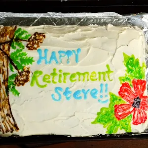 Steve Junak Retirement Cake by Denise Knapp