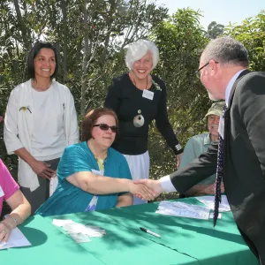 SBBG Golden Shovel Event, John C. Pritzlaff Conservation Center