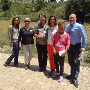 5 year service awards: Kathy Casteneda, Linda Van Buren, Allena Donati, Juanita Carney, Melanie Lansing, Steve Windhager