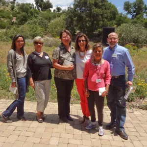 5 year service awards: Kathy Casteneda, Linda Van Buren, Allena Donati, Juanita Carney, Melanie Lansing, Steve Windhager