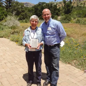 Volunteer of the Year Award, Betsy Thies, Steve Windhager, Volunteer Appreciation 2014, SBBG