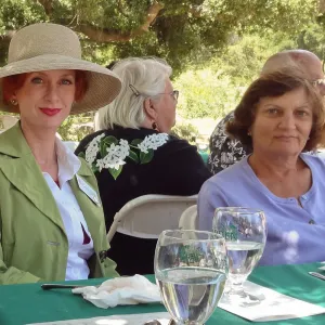 Alisa Varney, Elena Riskind, Volunteer Appreciation 2014, SBBG, Meadow Oaks
