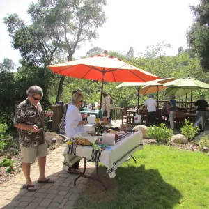 Home Demonstration Deck, Wine and Cheese Botanic Lecture Series