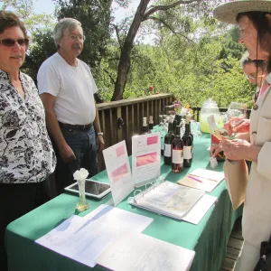 Home Demonstration Deck, Wine and Cheese Botanic Lecture Series
