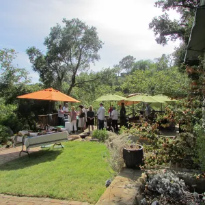 Home Demonstration Deck, Wine and Cheese Botanic Lecture Series