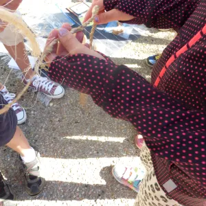 Chumash Uses of Plants Tour for 3rd Graders from Cold Springs School