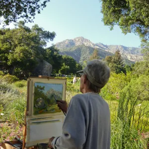 Artist in the Garden