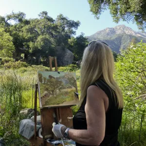 Artist in the Garden