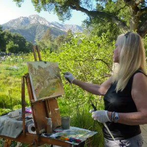 Artist in the Garden