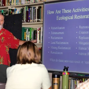 Ecological Restoration Workshop