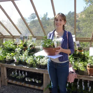 Winner of the Garden at Aveda raffle