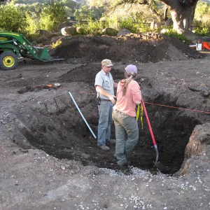 2012 Meadow Oaks Planting, Dave Kershaw & Stephanie Ranes, Gardeners
