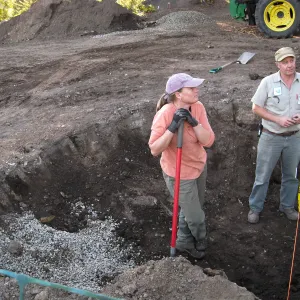 2012 Meadow Oaks Planting, Dave Kershaw & Stephanie Ranes, Gardeners