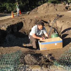 2012 Meadow Oaks Planting, Jim Lechuga