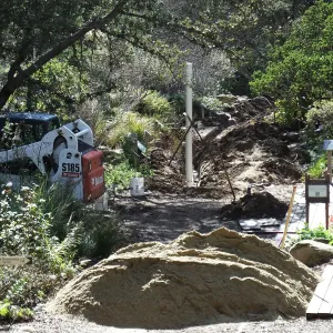 Sewer pipe installation work by Specialty Plumbing in Arroyo Section