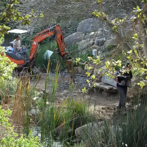 Sewer pipe installation work by Specialty Plumbing in Arroyo Section