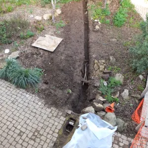 Arroyo Sewer Line Construction