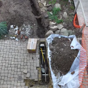 Arroyo Sewer Line Construction